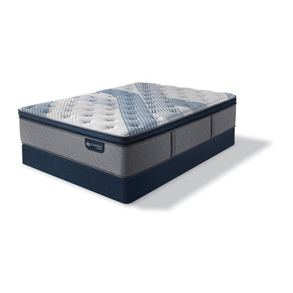 Set di materassi ibridi con cuscino superiore Serta iComfort Blue Fusion 1000 da 14 pollici di lusso